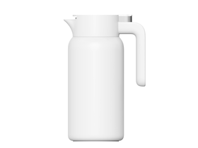 Szigetelet vízforraló termosz,1,8L,fehér